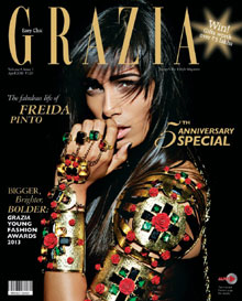 GRAZIA cover with Freida